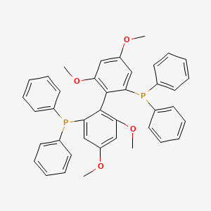 Chemical structure of (R)-2,2'-Bis(diphenylphosphino)-4,4',6,6'-tetramethoxy)-1,1'-biphenyl