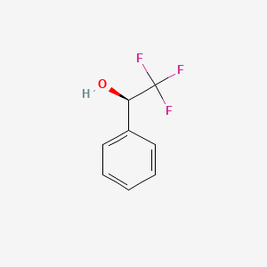Chemical structure of (R)-2,2,2-Trifluoro-1-phenylethanol