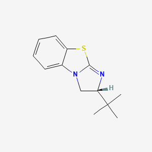Chemical structure of (R)-2-(tert-Butyl)-2,3-dihydrobenzo[d]imidazo[2,1-b]thiazole