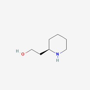 Chemical structure of (R)-2-(Piperidin-2-yl)ethanol