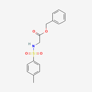 Chemical structure of N-Tosyl-D-phenylalanine