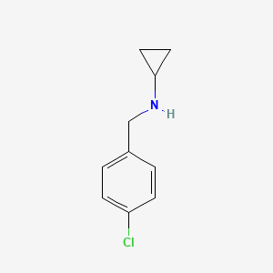 Chemical structure of (R)-2-(2-Chlorophenyl)pyrrolidine
