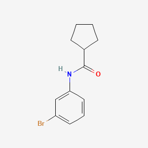 Chemical structure of (R)-2-(2-BROMOPHENYL)-4-ISOPROPYL-4,5-DIHYDROOXAZOLE