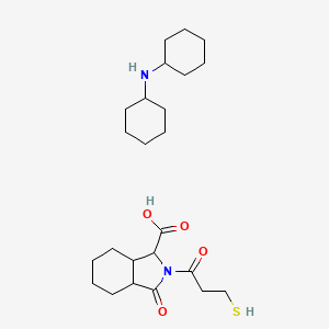 Chemical structure of (R)-2-((tert-Butoxycarbonyl)amino)-3-(thiophen-3-yl)propanoic acid