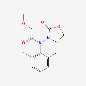 Chemical structure of (R)-2-((((9H-Fluoren-9-yl)methoxy)carbonyl)amino)-3-methoxypropanoic acid