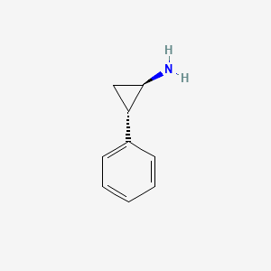 Chemical structure of (R)-1-Phenylprop-2-en-1-amine