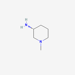 Chemical structure of (R)-1-Methylpiperidin-3-amine
