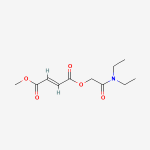 Chemical structure of (R)-1-(tert-Butoxycarbonyl)-4-oxopiperidine-2-carboxylic acid