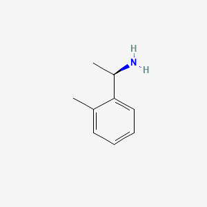 Chemical structure of (R)-1-(o-Tolyl)ethanamine