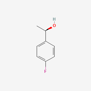 Chemical structure of (R)-1-(4-Fluorophenyl)ethanol