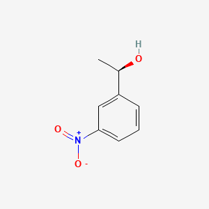 Chemical structure of (R)-1-(3-Nitrophenyl)ethanol