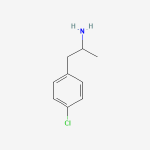 Chemical structure of (R)-1-(3-Chlorophenyl)propan-1-amine