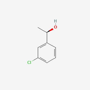 Chemical structure of (R)-1-(3-Chlorophenyl)ethanol