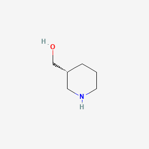 Chemical structure of (3R)-3-Piperidinemethanol