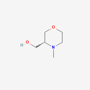 Chemical structure of (R)-(4-Methylmorpholin-3-yl)methanol