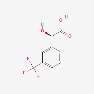 Chemical structure of (R)-(3-TRIFLUOROMETHYL)MANDELIC ACID
