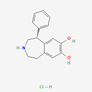 Chemical structure of (R)-(+)-SKF-38393 hydrochloride