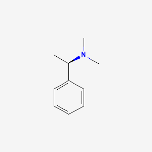 Chemical structure of (R)-(+)-N,N-Dimethyl-1-phenylethylamine