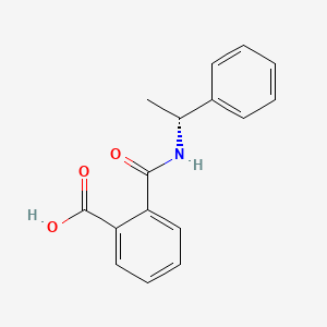 Chemical structure of (R)-(+)-N-(α-Methylbenzyl)phthalamic Acid