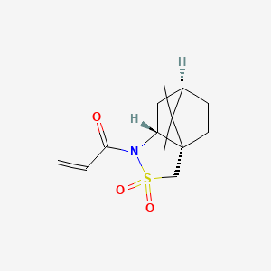 Chemical structure of (R)-(-)-Acryloyl-2,10-camphorsultam