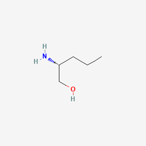 Chemical structure of (2R)-2-aminopentan-1-ol