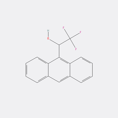 Chemical structure of 2,2,2-Trifluoro-1-(9-anthryl)ethanol