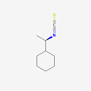 Chemical structure of (R)-(-)-1-Cyclohexylethyl isothiocyanate