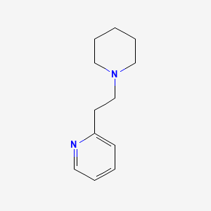 Chemical structure of (R)-(-)-1-Benzyl-3-(methylamino)pyrrolidine