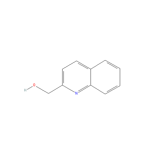 Chemical structure of 2-Quinolinemethanol