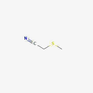 Chemical structure of Methylthioacetonitrile