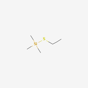 Chemical structure of (Ethylthio)trimethylsilane