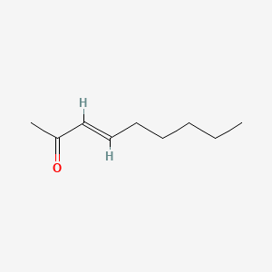Chemical structure of 3-Nonen-2-one