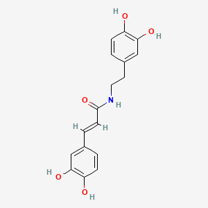 Chemical structure of N-Caffeoyldopamine