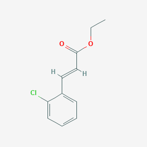 Chemical structure of Ethyl 3-(2-chlorophenyl)acrylate