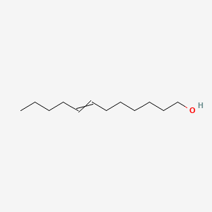 Chemical structure of (Z)-7-Dodecen-1-ol