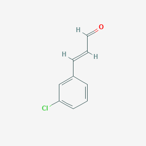 Chemical structure of 3-Chlorocinnamaldehyde