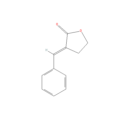Chemical structure of 3-Benzylidenetetrahydrofuran-2-one