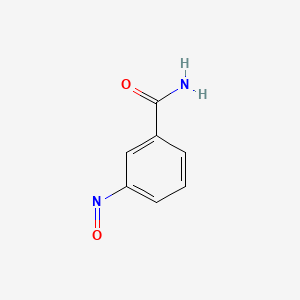 Chemical structure of (E)-3-(Pyrazin-2-yl)acrylic acid