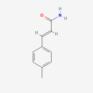 Chemical structure of 4-Methylcinnamamide