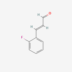 Chemical structure of 2-Fluorocinnamaldehyde