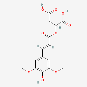 Chemical structure of Sinapoyl malate