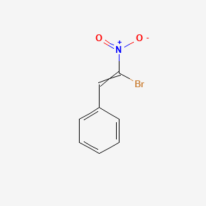 Chemical structure of trans-4-Bromo-beta-nitrostyrene