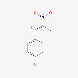 Chemical structure of (E)-1-Bromo-4-(2-nitroprop-1-en-1-yl)benzene
