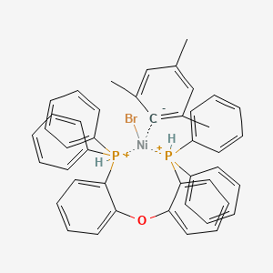 Chemical structure of (DPEPhos)Ni(mesityl)Br