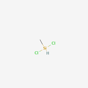 Chemical structure of (Dichloromethyl)methyldichlorosilane