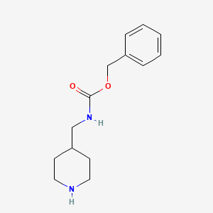 Chemical structure of (Cbz-4-aminomethyl)piperidine