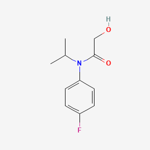 Chemical structure of (aR) -3-fluoro-a- (tetrahydro-2H-pyran-4-yl) -2-pyridinemethanol