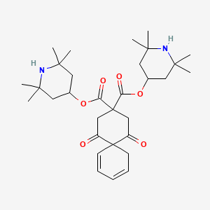 Chemical structure of N1-(4-(2-(Trimethoxysilyl)ethyl)benzyl)ethane-1,2-diamine