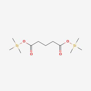 Chemical structure of (ACRYLOXYPROPYL)METHYLSILOXANE-DIMETHYLSILOXANE COPOLYMER
