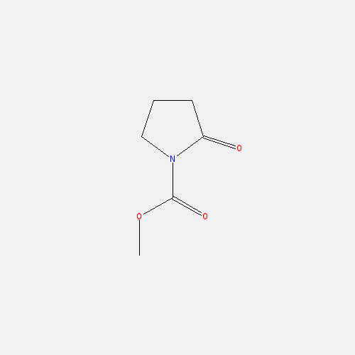 Chemical structure of (9H-Fluoren-9-yl)methyl 2-oxopyrrolidine-1-carboxylate